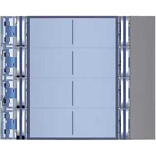 Bticino Tastenmodul 352183 8 Ruftasten-D ALLSTREET 4x2