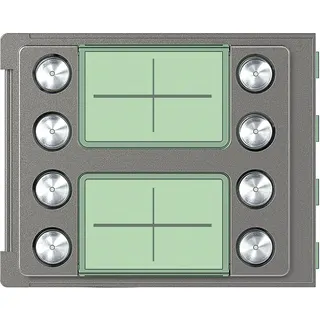 Bticino Tastenmodul 352185 8 Ruftasten-D ROBUR 4x2