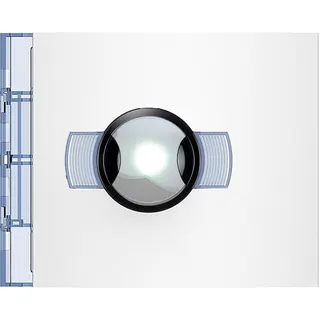 Bticino Frontblende 352402 f. WW-Kameramodul ALLWHITE