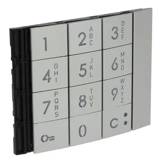 Bticino Frontblende 353001 f. Codelocktastatur ALLMETAL
