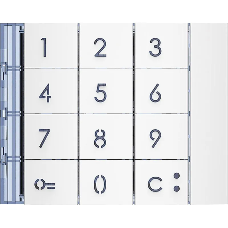 Bticino Frontblende 353002 f. Codelocktastatur ALLWHITE
