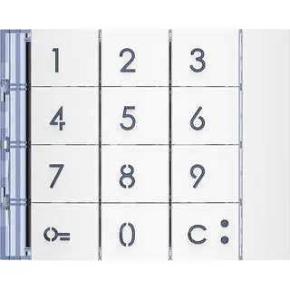 Bticino Frontblende 353002 f. Codelocktastatur ALLWHITE