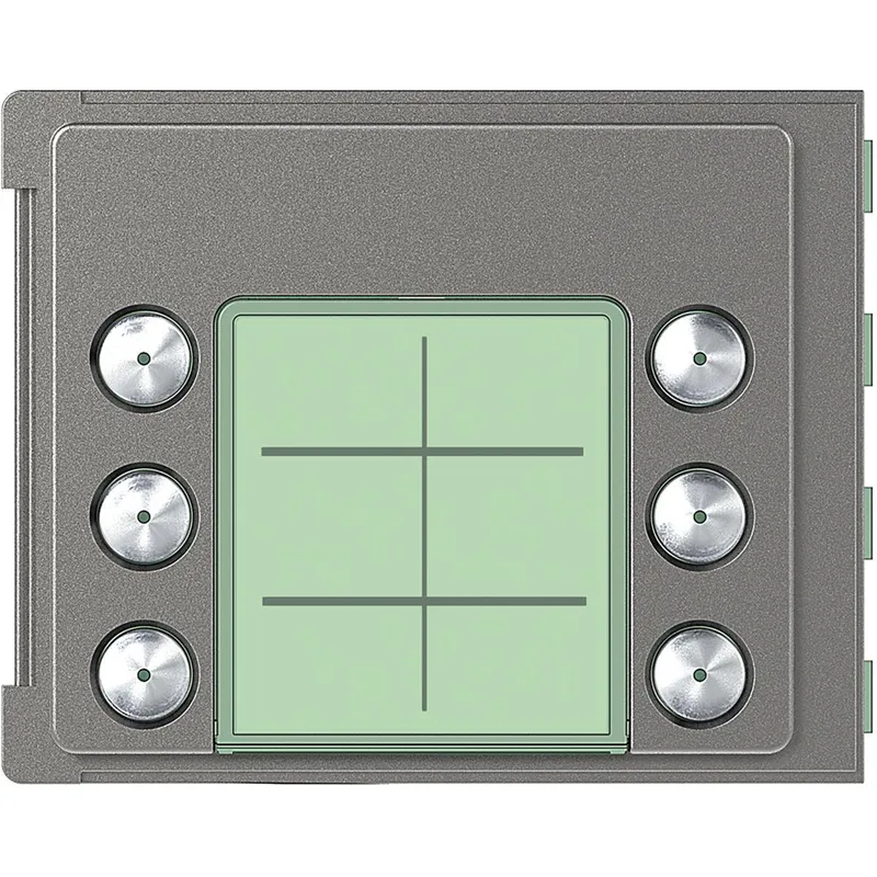 Bticino Tastenmodul 352165 6 Ruftasten-D ROBUR 3x2