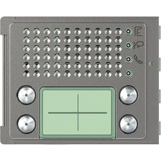 Bticino Frontblende 351185 f. Lautsp. LED 4RT-D ROBUR