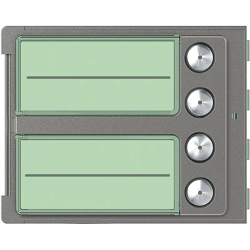 Bticino Tastenmodul 352045 Sfera Robur m. 4 Ruftasten