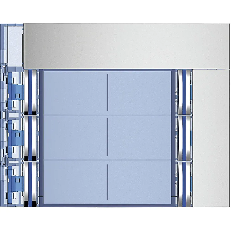 Bticino Tastenmodul 352161 6 Ruftasten-D ALLMETAL 3x2