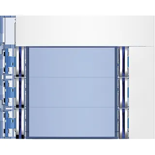 Bticino Tastenmodul 352162 6 Ruftasten-D ALLWHITE 3X2