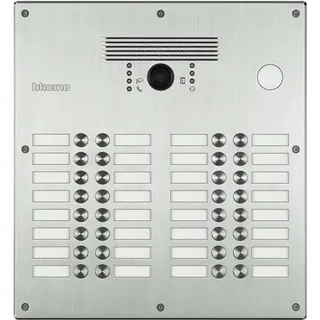 Bticino Video-Türstation 308015 Video-AV Inox 32 Ruftasten