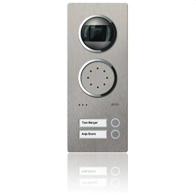Ritto Video-Türstation 1815220 Acero Color 2WE