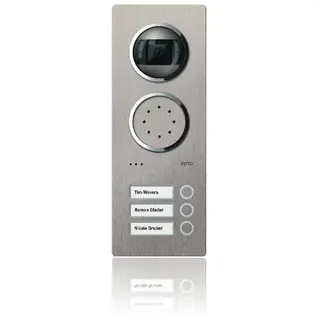 Ritto Video-Türstation 1815320 Acero Color 3WE
