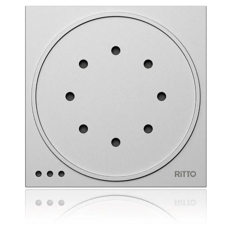 Ritto Türsprechmodul 1875920 TwinBus ohne Lichttaster silber