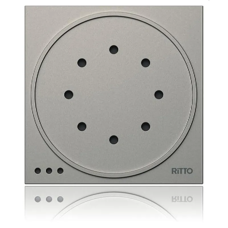 Ritto Portier Türsprechmodul 1875930 TwinBus ohne Lichttaster titan