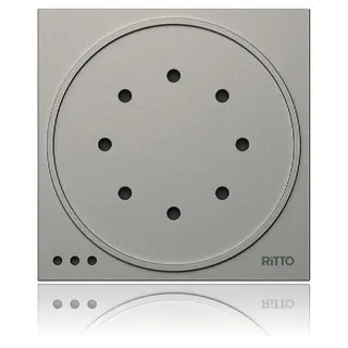 Ritto Portier Türsprechmodul 1875930 TwinBus ohne Lichttaster titan