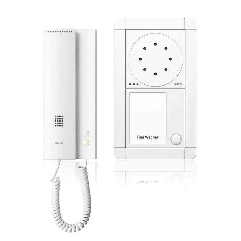 Ritto Portier Türsprechset 1891170 Audio Paket 1WE weiss/weiss