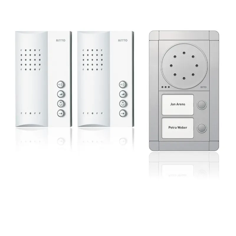 Ritto Türsprechset 1891220 Audio Paket 2WE silber/weiss