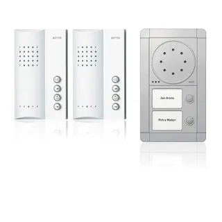 Ritto Türsprechset 1891220 Audio Paket 2WE silber/weiss