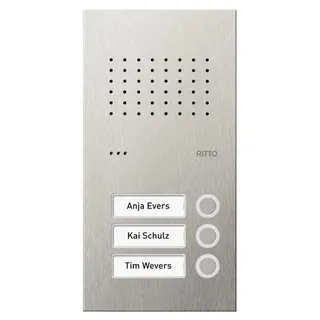 Ritto Türstation Acero Pur Edelstahl 3WE