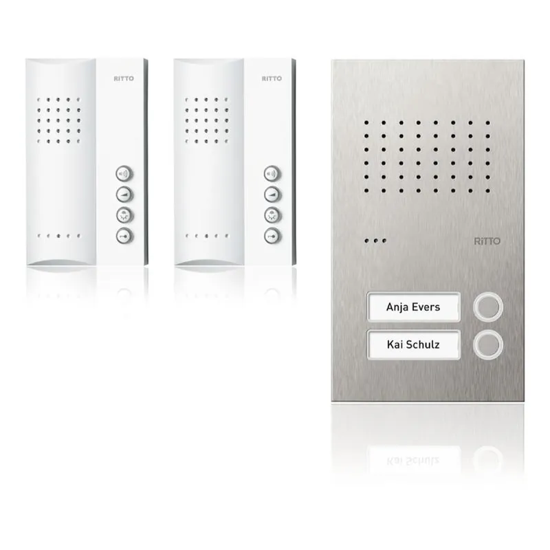 Ritto Acero pur Komplettpaket RGE1818425 Audio 2 WE freisprechen