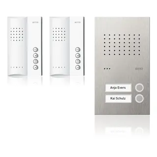 Ritto Acero pur Komplettpaket RGE1818425 Audio 2 WE freisprechen