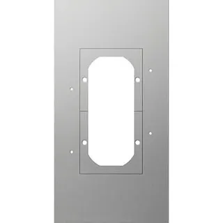 Gira Montageplatte 129700 2fach Tuerkommunikation