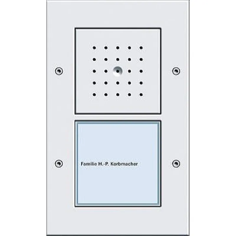 Gira Türstation 126666 AP 1fach Tuerko reinweiss
