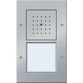 Gira Türstation 126665 AP 1fach Tuerko Farbe Alu