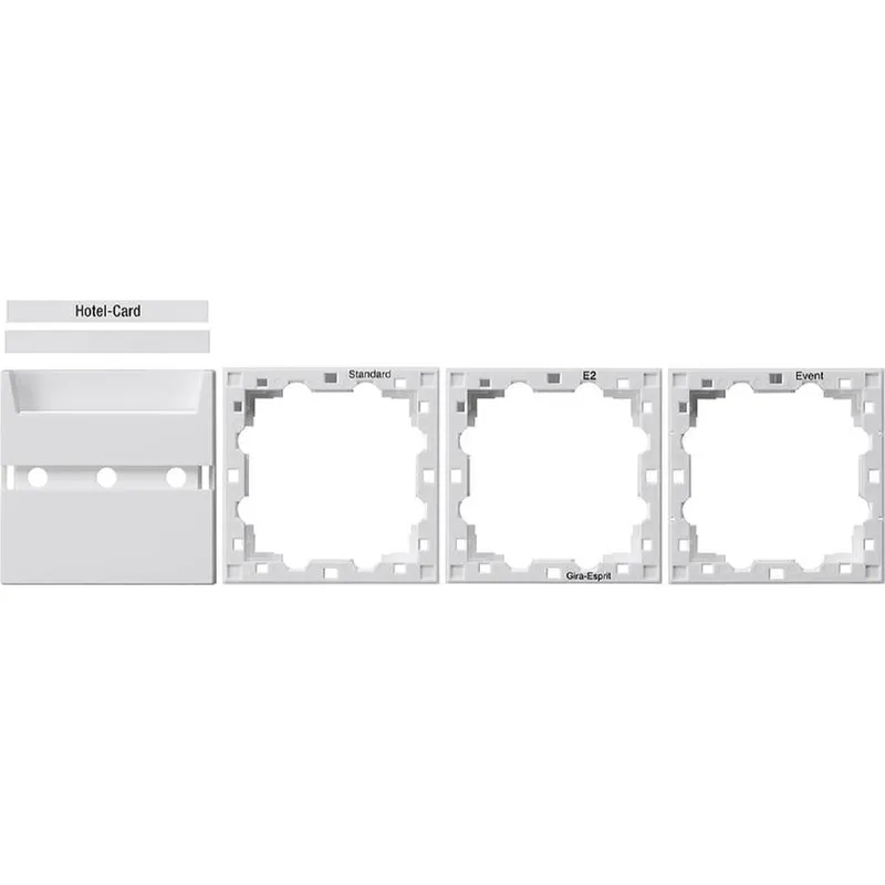 Gira Abdeckung 810603 Hotel-Card-Taster System 55 rw 810603