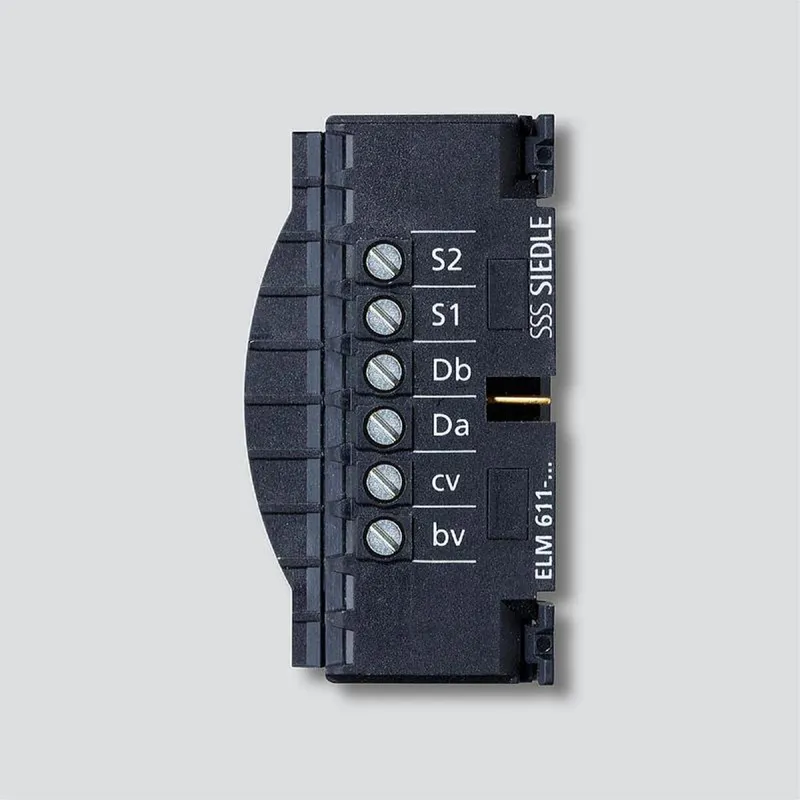 Siedle Klemmblock zu ELM 611-... schwarz 200029924-00