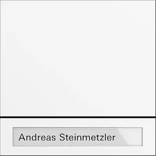 Gira Ruftastenmodul 5531902 1fach System 106 Verkehrsweiss