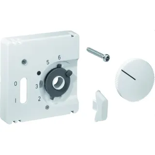 Alre-It Abdeckung für Raumtemperaturregler JZ-002.000 50x50mm glanz reinweiss UN990036