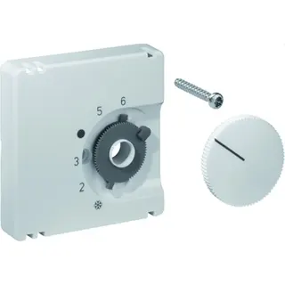Alre-It Abdeckung für Raumtemperaturregler JZ-001.100 55x55mm glanz reinweiss UN990050