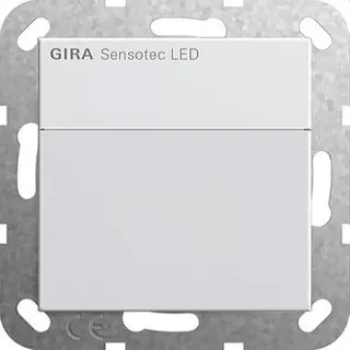Gira Wächter, Bewegungsmelder 237827 LED o.Fernbedienung System55 rw m