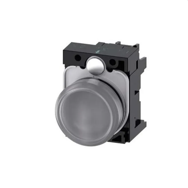 Siemens Leuchtmelder 22mm rund klar Linse glatt 3SU1102-6AA70-1AA0