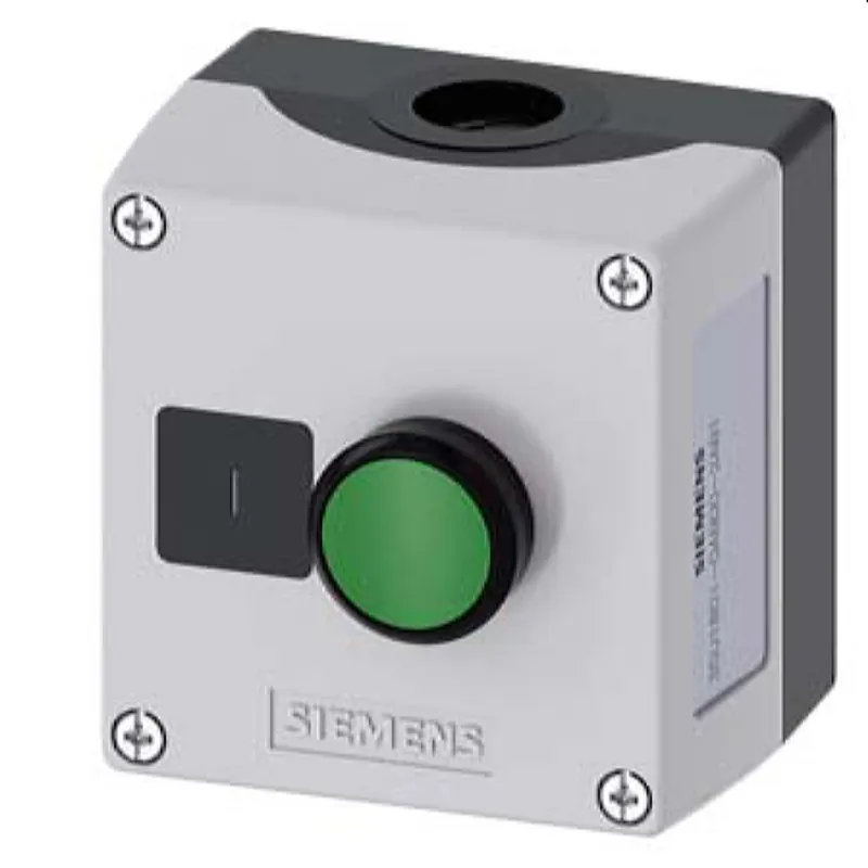 Siemens Gehäuse für Befehlsgeräte 22mm rund 3SU1801-0AB00-2AB1