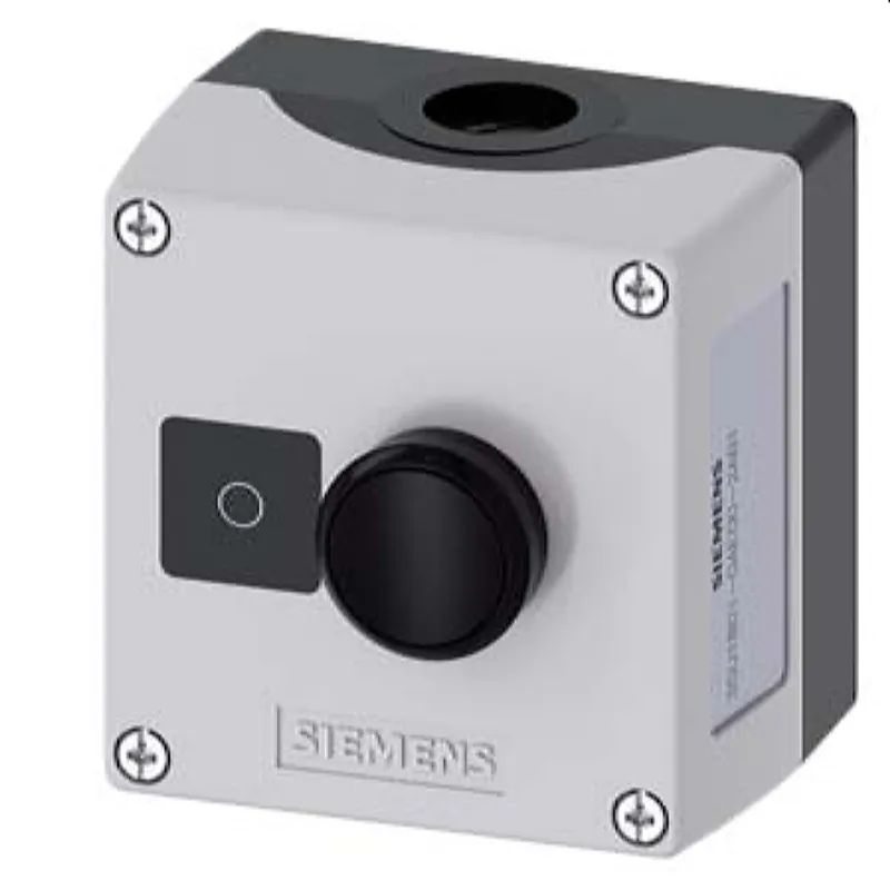 Siemens Gehäuse für Befehlsgeräte 22mm rund 3SU1801-0AE00-2AB1