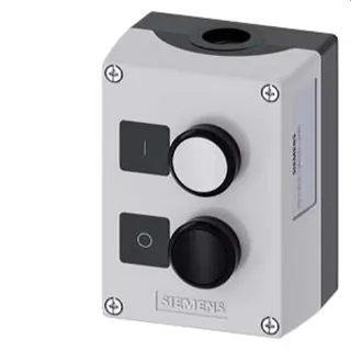 Siemens Gehäuse für Befehlsgeräte 22mm rund 3SU1802-0AC00-2AB1