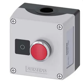 Siemens Gehäuse für Befehlsgeräte 22mm rund 3SU1851-0AC00-2AB1