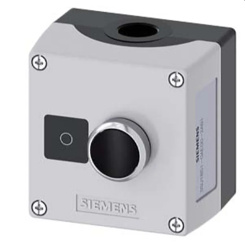 Siemens Gehäuse für Befehlsgeräte 22mm rund 3SU1851-0AE00-2AB1