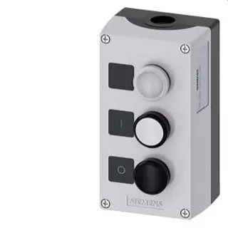Siemens Gehäuse für Befehlsgeräte 22mm rund weiss 3SU1803-0AC00-2AB1