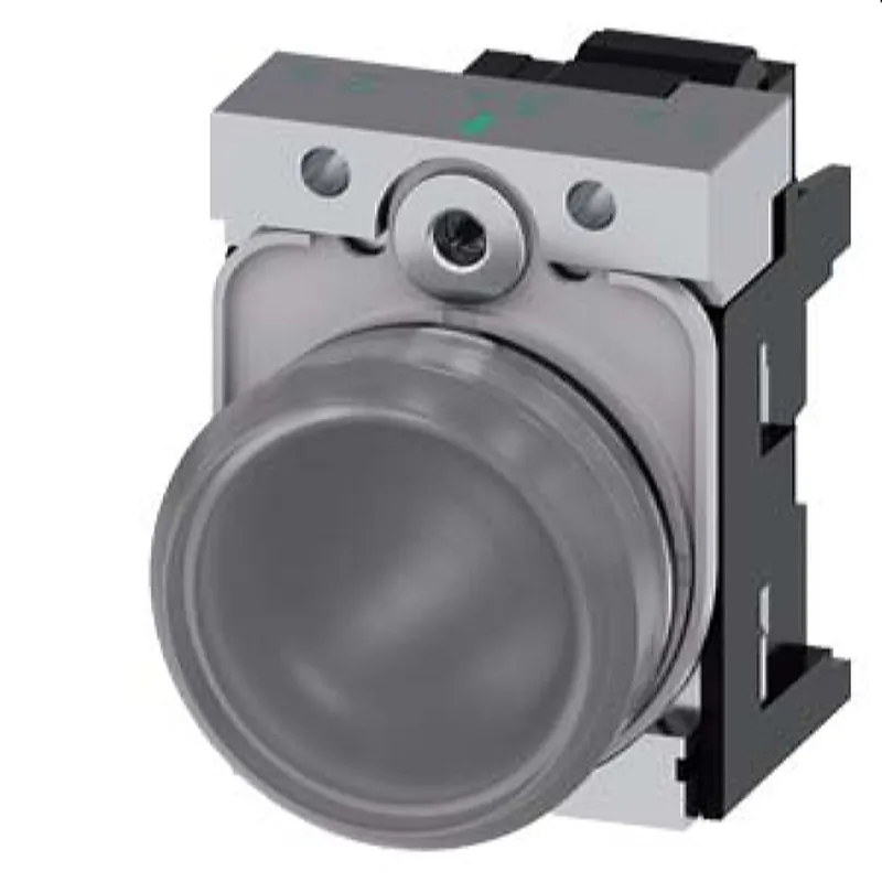 Siemens Leuchtmelder 22mm rund klar Linse glatt 3SU1153-6AA70-3AA0