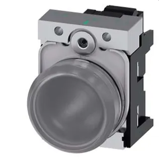 Siemens Leuchtmelder 22mm rund klar Linse glatt 3SU1153-6AA70-3AA0