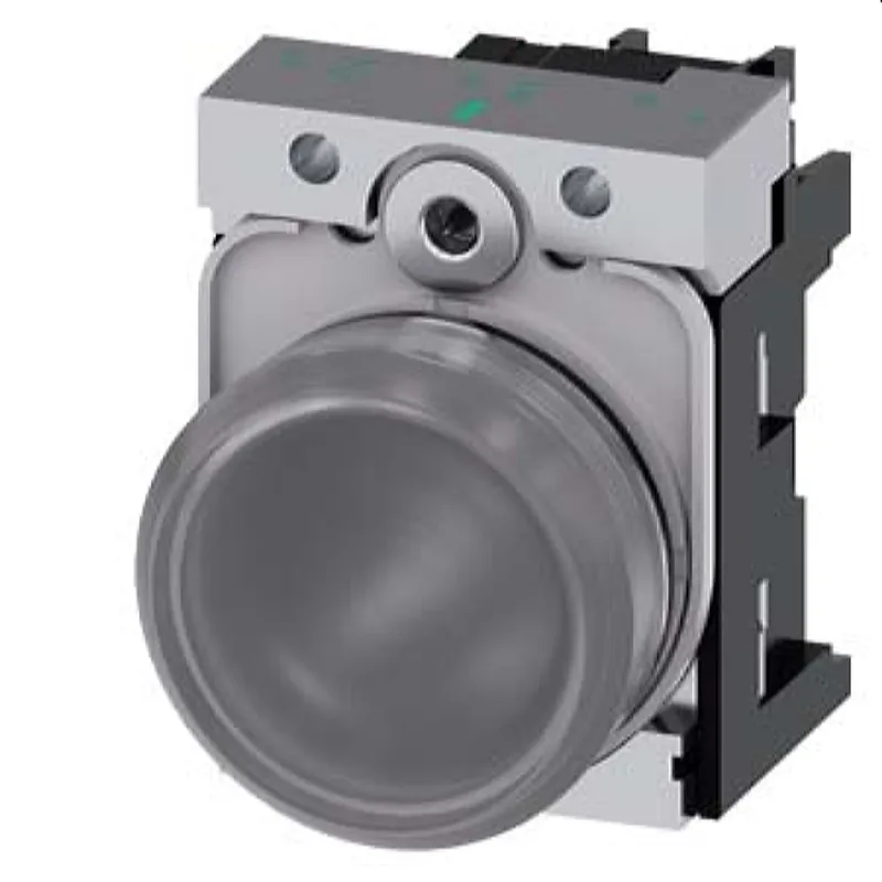 Siemens Leuchtmelder 22mm rund klar Linse glatt 3SU1152-6AA70-1AA0