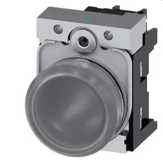 Siemens Leuchtmelder 22mm rund klar Linse glatt 3SU1152-6AA70-1AA0