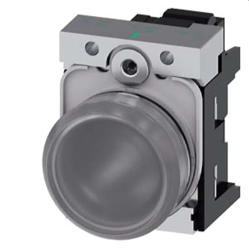 Siemens Leuchtmelder 22mm rund klar Linse glatt 3SU1152-6AA70-3AA0