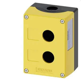 Siemens Gehäuse für Befehlsgeräte 22mm rund 3SU1802-0AA00-0AB2