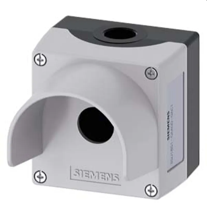 Siemens Gehäuse für Befehlsgeräte 22mm rund 3SU1851-0AA00-0AC1