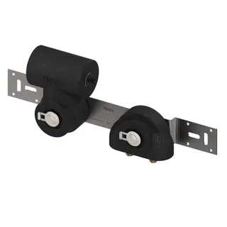 TECEflex Montageeinheit mit Hygienebox & U-Doppel-Wandscheibe IG (16 mm x 1/2'' x 16 mm)