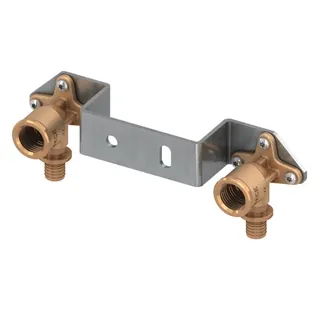 TECEflex Montageeinheit mit 2 Wandscheiben IG, Stichmaß 150 mm (16 mm x 1/2'')