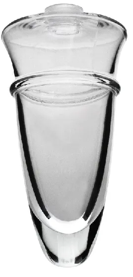 Emco Seifenspenderglas AMPHORA, Kristallglas klar chrom