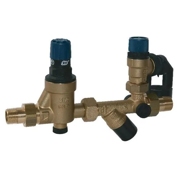 SYR Sicherheitsgruppe 25 SYRobloc DN 15, G1/2 6bar rohgelb